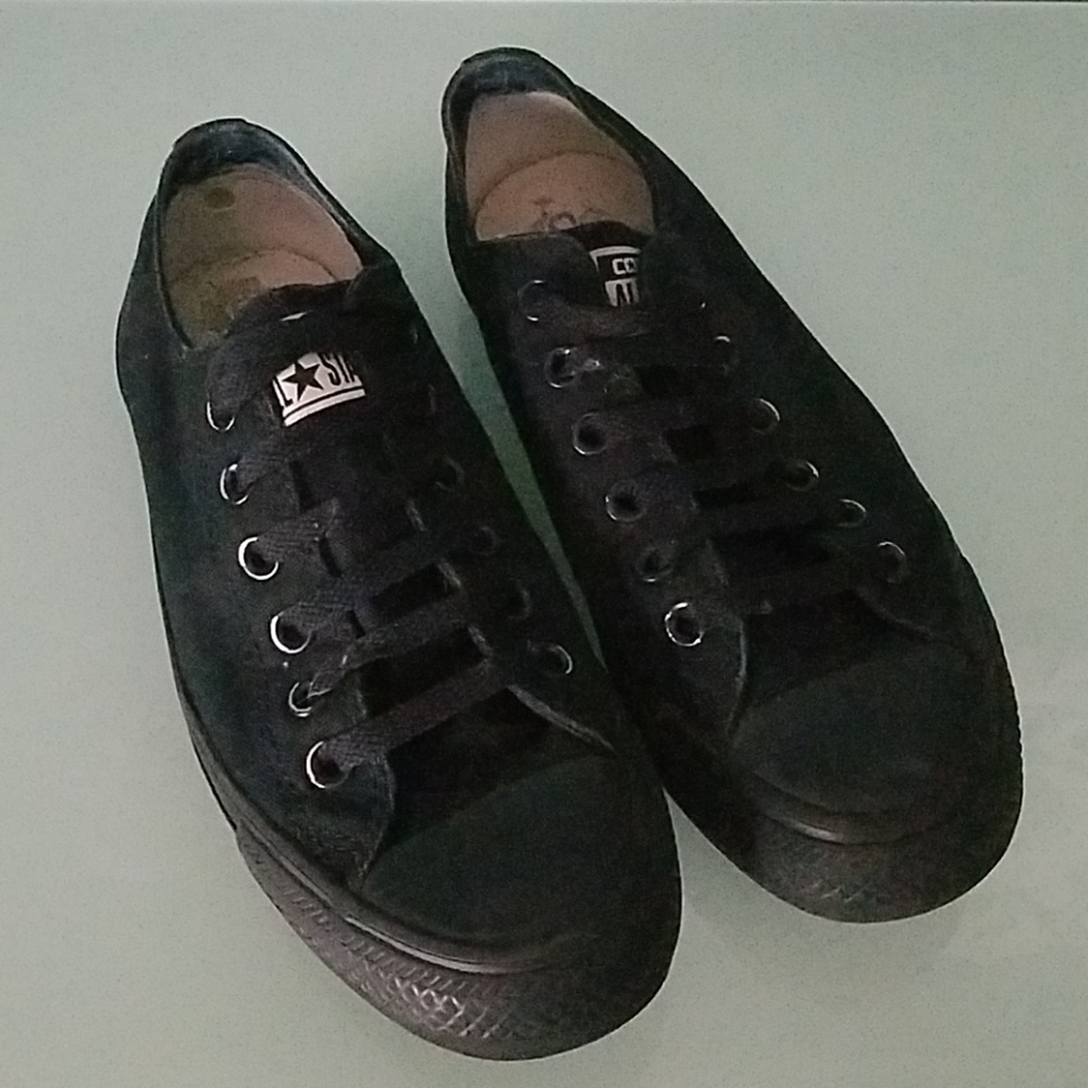 Converse Low Top Ox All Black